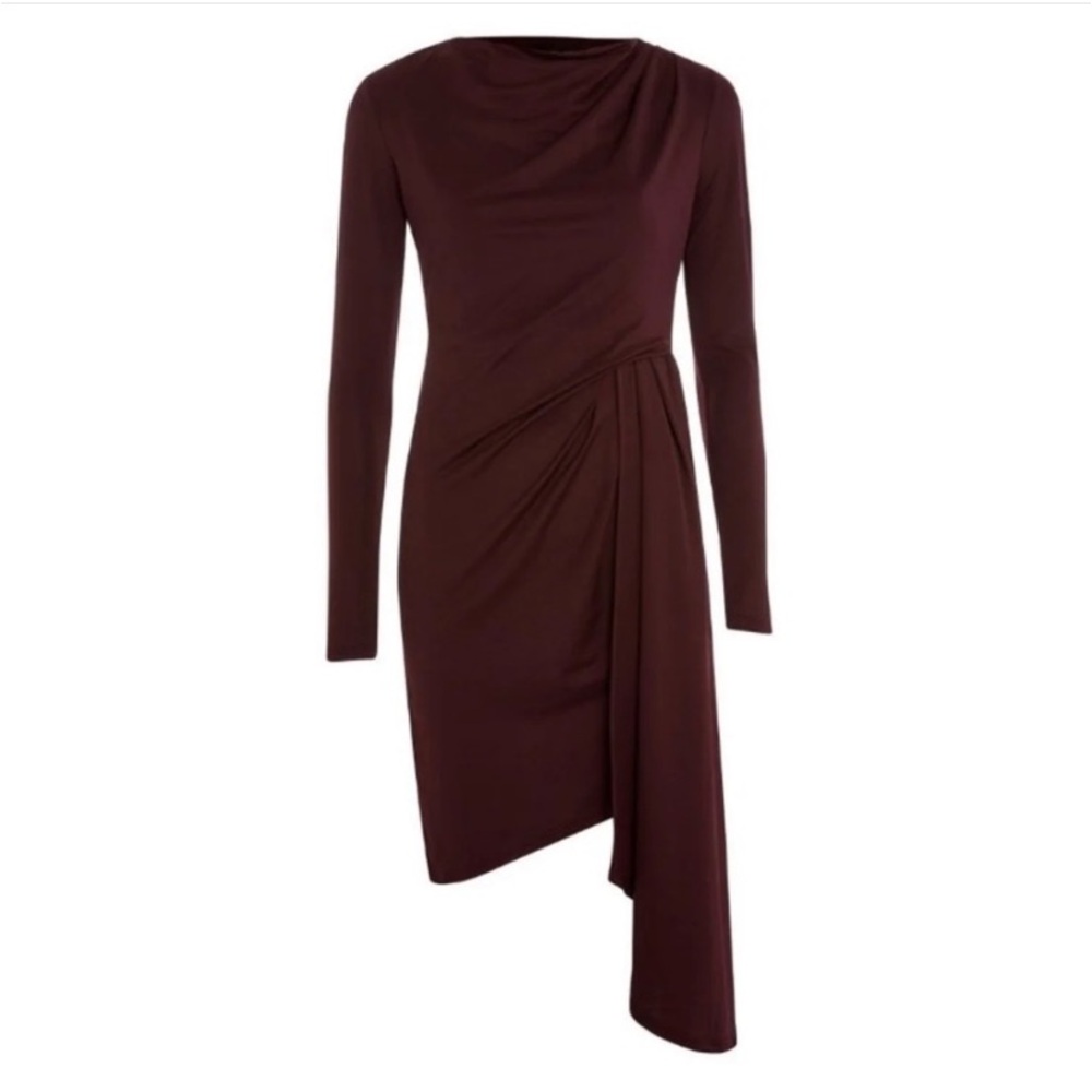 Holiday Drape Dress